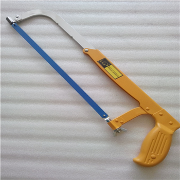 供应优质钢锯架 可调节钢锯架 加厚电镀喷塑钢锯架 锯弓