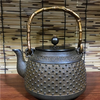 金义堂 中式纯手工茶壶 日式养生泡茶壶高档颗粒功夫茶壶