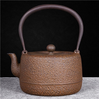金义堂 仿古做旧手工茶壶 烧开水养生泡茶铁壶高档功夫铁茶壶