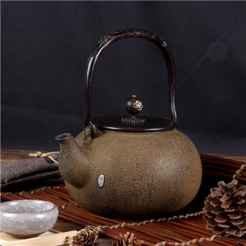 佛门铁壶铸铁泡茶专用烧水壶电陶炉煮茶器铁茶壶煮水壶
