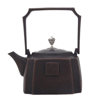 茶具茶壶汉方尊铸铜壶无铅安全饮水铜壶