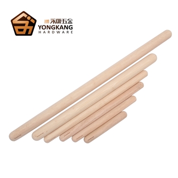 橡胶木擀面杖 面棍实木擀面轴饺子棍烘焙工具